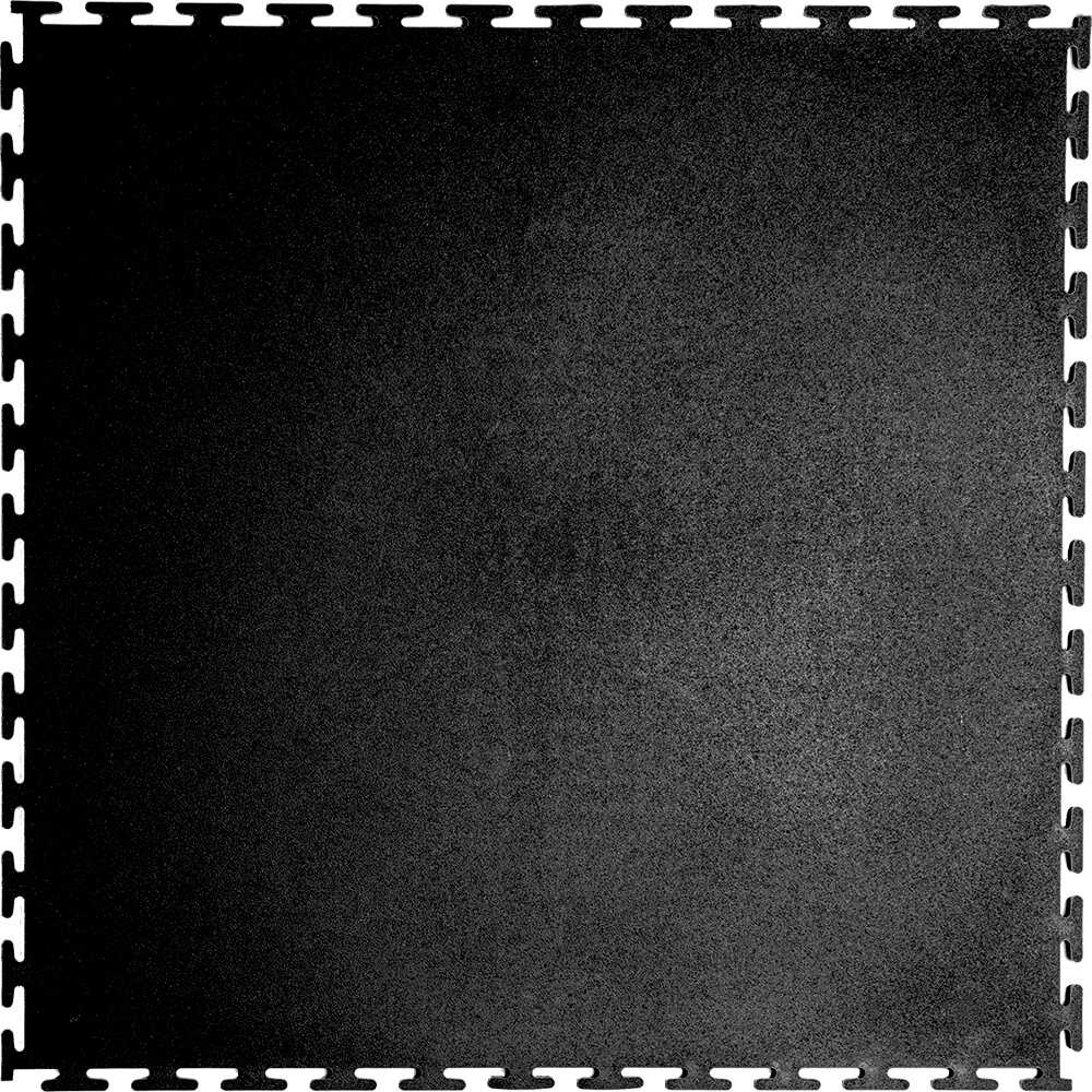 ПВХ плитка Sold Flat 7 мм, черный