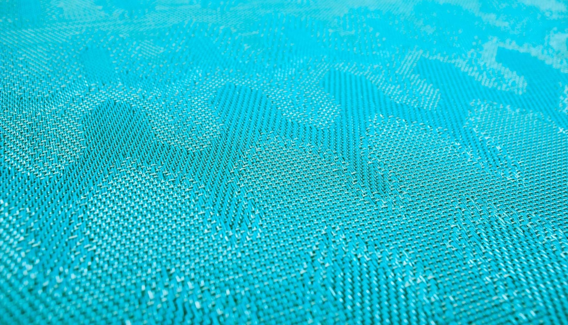 Тканые ПВХ покрытие Bolon Missoni Optical Turquoise (рулонные покрытия)